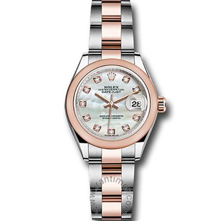 قیمت و خرید ساعت مچی زنانه رولکس(Rolex) مدل 279161 mdo White کلاسیک | اورجینال و اصلی