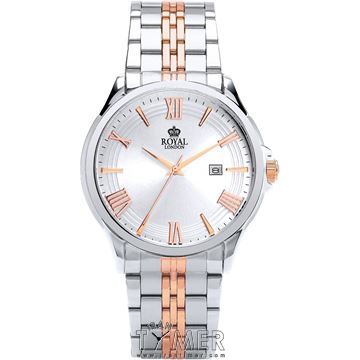 ساعت مچی مردانه کلاسیک تمام استیل، نمایش تاریخ، رنگ PVD