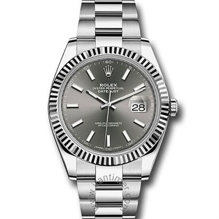 قیمت و خرید ساعت مچی مردانه رولکس(Rolex) مدل 126334 dkrio Gray کلاسیک | اورجینال و اصلی