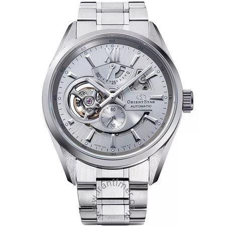 ساعت مچی مردانه کلاسیک تمام استیل، 24 عدد سنگ قیمتی داخل موتور