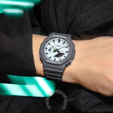 قیمت و خرید ساعت مچی مردانه کاسیو (CASIO) مدل GA-2100HD-8ADR اسپرت | اورجینال و اصلی