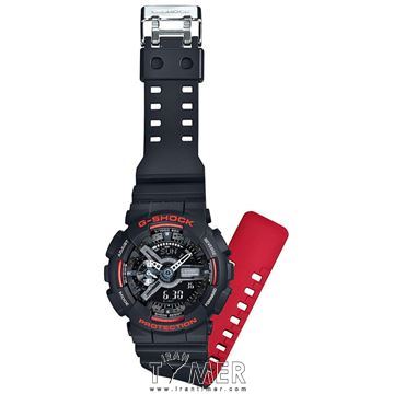 قیمت و خرید ساعت مچی مردانه کاسیو (CASIO) جی شاک مدل GA-110HR-1ADR اسپرت | اورجینال و اصلی