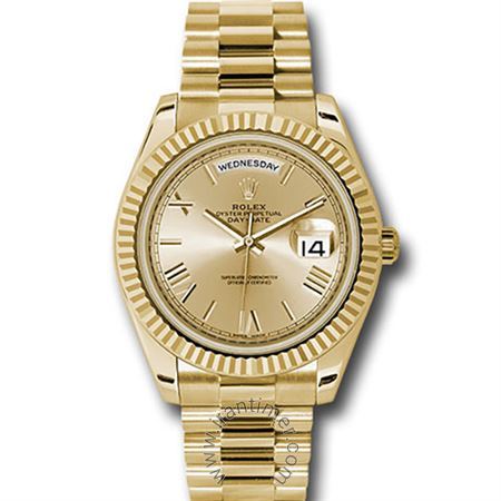 قیمت و خرید ساعت مچی مردانه رولکس(Rolex) مدل 228238 chrp Gold کلاسیک | اورجینال و اصلی