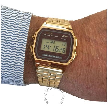 قیمت و خرید ساعت مچی مردانه زنانه کاسیو (CASIO) جنرال مدل A159WGEA-5DF کلاسیک | اورجینال و اصلی