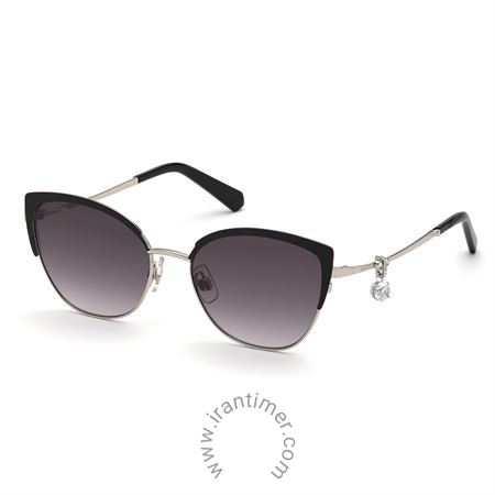 قیمت و خرید عینک آفتابی زنانه کلاسیک (SWAROVSKI) مدل SK S 0318 02B 54 | اورجینال و اصلی