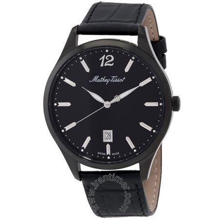 ساعت مچی مردانه کلاسیک بند چرم طبیعی، موتور Ronda 515