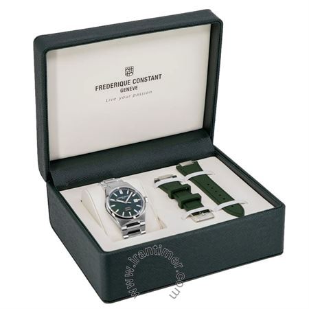 ساعت مچی مردانه کلاسیک تمام استیل، همراه با یک بند رابر، 26 عدد سنگ قیمتی داخل موتور، 38 ساعت ذخیره انرژی