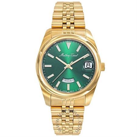 ساعت مچی زنانه کلاسیک تمام استیل، ست، موتور Ronda 517 Day-date