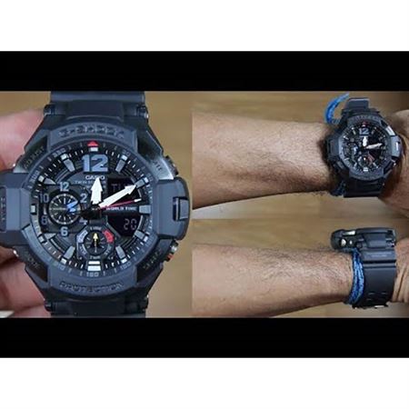 قیمت و خرید ساعت مچی مردانه کاسیو (CASIO) جی شاک مدل GA-1100-1A1DR اسپرت | اورجینال و اصلی