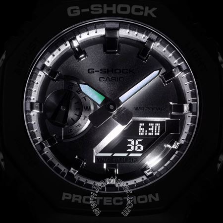 قیمت و خرید ساعت مچی مردانه کاسیو (CASIO) مدل GA-2100SB-1ADR اسپرت | اورجینال و اصلی