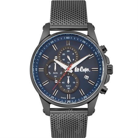 ساعت مچی مردانه کلاسیک بند استیل، کرونوگراف، نمایش تاریخ، نمایش 24 ساعت شبانه روز