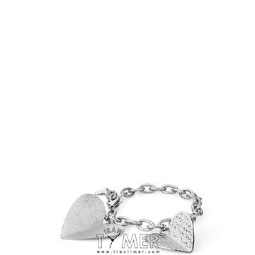 ساعت مچی دستبند زنجیری همراه با آویز قلب