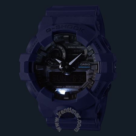 قیمت و خرید ساعت مچی مردانه کاسیو (CASIO) جی شاک مدل GA-700CA-2ADR اسپرت | اورجینال و اصلی