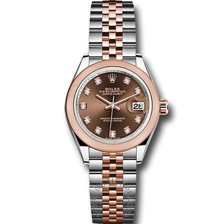 قیمت و خرید ساعت مچی زنانه رولکس(Rolex) مدل 279161 chodj Brown کلاسیک | اورجینال و اصلی