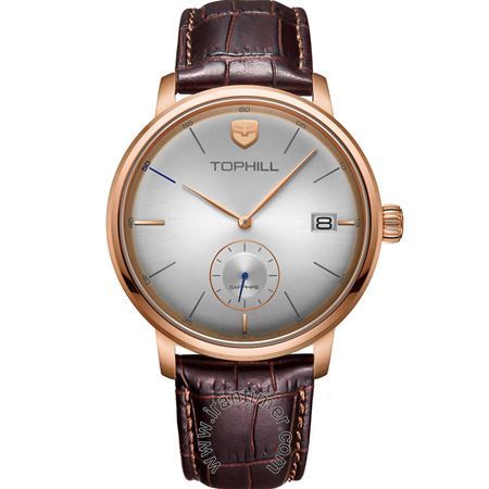 ساعت مچی مردانه کلاسیک بند چرم طبیعی