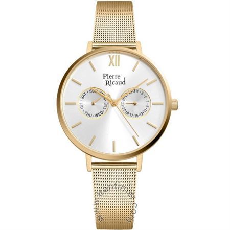 ساعت مچی زنانه کلاسیک تمام استیل، موتور Seiko Epson VX36