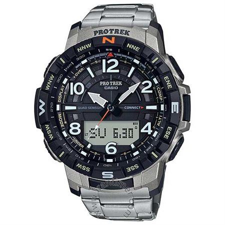 قیمت و خرید ساعت مچی مردانه کاسیو (CASIO) پروترک مدل PRT-B50T-7DR کلاسیک | اورجینال و اصلی