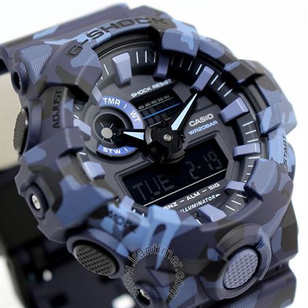 قیمت و خرید ساعت مچی مردانه کاسیو (CASIO) جی شاک مدل GA-700CM-2ADR اسپرت | اورجینال و اصلی
