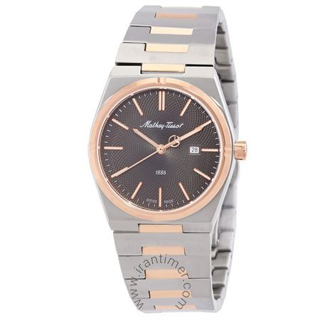 ساعت مچی زنانه کلاسیک تمام استیل، موتور Ronda 585