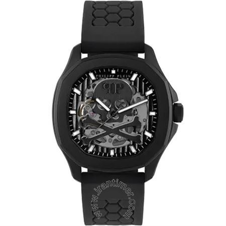 ساعت مچی مردانه اسپرت بند پلاستیکی، اتوماتیک، سنگ قیمتی داخل موتور