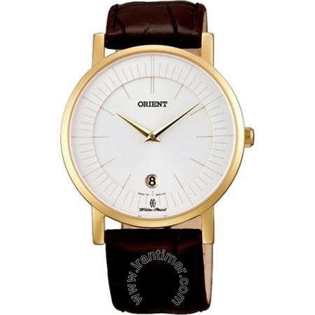 ساعت مچی مردانه کلاسیک بند چرم طبیعی، نمایش تاریخ