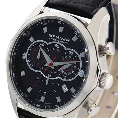 قیمت و خرید ساعت مچی مردانه رومانسون(ROMANSON) مدل TL3207HM1WA32W-BK کلاسیک | اورجینال و اصلی