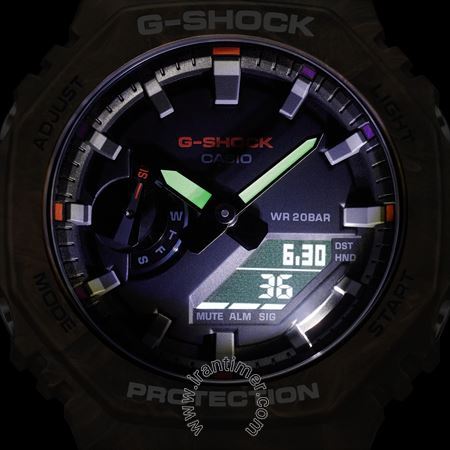 قیمت و خرید ساعت مچی مردانه کاسیو (CASIO) جی شاک مدل GA-2100FR-5ADR اسپرت | اورجینال و اصلی