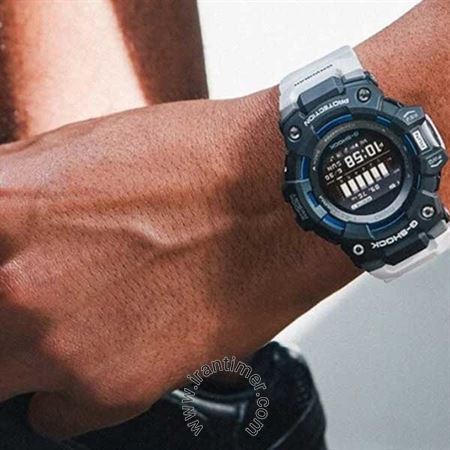 قیمت و خرید ساعت مچی مردانه کاسیو (CASIO) جی شاک مدل GBD-100-1A7DR اسپرت | اورجینال و اصلی