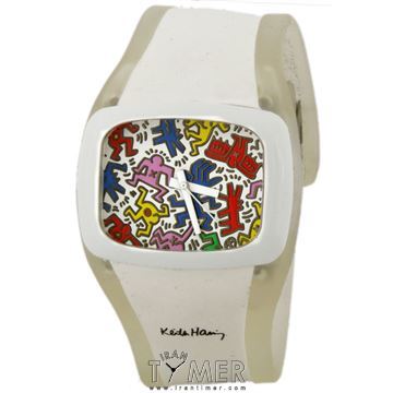 ساعت مچی دخترانه اسپرت تمام پلاستیک (Keith Haring Unisex)