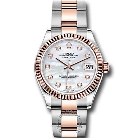قیمت و خرید ساعت مچی زنانه رولکس(Rolex) مدل 278271 MDO WHITE کلاسیک | اورجینال و اصلی