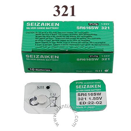 ساعت مچی 1 عدد باتری 321(فروش به همکار با تماس تلفنی به قیمت عمده امکان پذیر است)