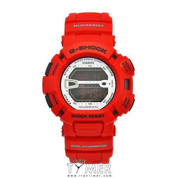 ساعت مچی مردانه اسپرت با قاب Red Rubber بهراه تاریخ روز ماه و سال و G-Shock