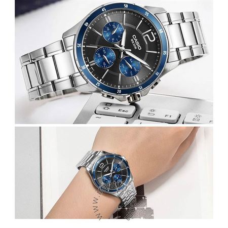 قیمت و خرید ساعت مچی مردانه کاسیو (CASIO) جنرال مدل MTP-1374D-2AVDF کلاسیک | اورجینال و اصلی