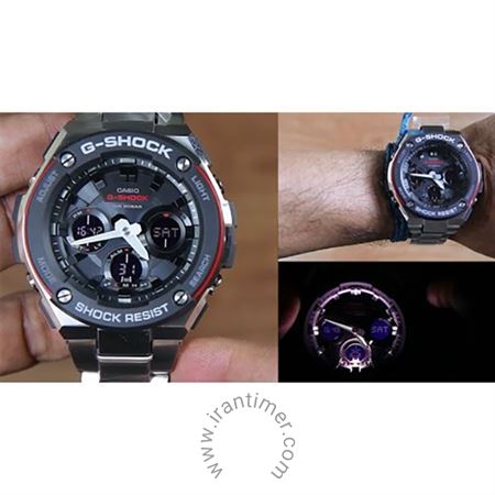 قیمت و خرید ساعت مچی مردانه کاسیو (CASIO) جی شاک مدل GST-S100D-1A4DR کلاسیک | اورجینال و اصلی