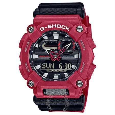 قیمت و خرید ساعت مچی مردانه کاسیو (CASIO) جی شاک مدل GA-900-4ADR اسپرت | اورجینال و اصلی