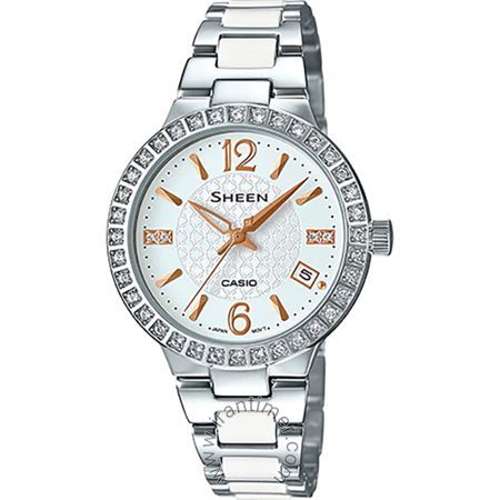 قیمت و خرید ساعت مچی زنانه کاسیو (CASIO) شین مدل SHE-4049D-7AUDR فشن | اورجینال و اصلی