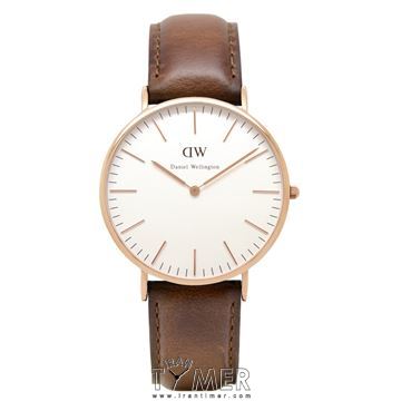 قیمت و خرید ساعت مچی مردانه زنانه دنیل ولینگتون(DANIEL WELLINGTON) مدل DW00100006 کلاسیک | اورجینال و اصلی