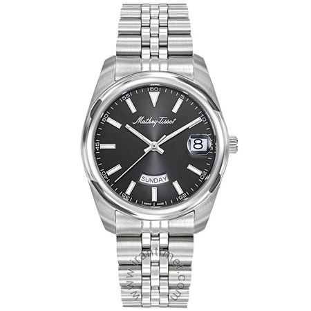 ساعت مچی زنانه کلاسیک تمام استیل، ست، موتور Ronda 517 Day-date