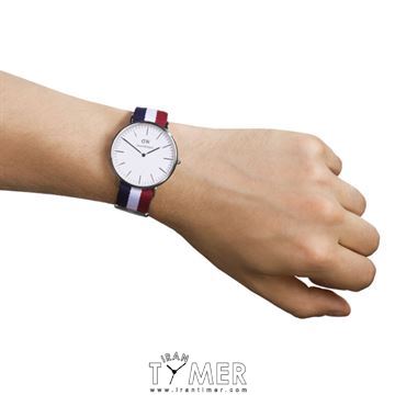 قیمت و خرید ساعت مچی مردانه زنانه دنیل ولینگتون(DANIEL WELLINGTON) مدل DW00100017 کلاسیک | اورجینال و اصلی