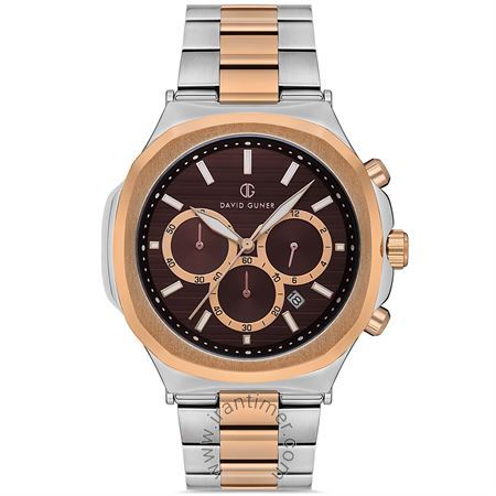 ساعت مچی مردانه کلاسیک بند استیل، کرونوگراف، نمایش تاریخ