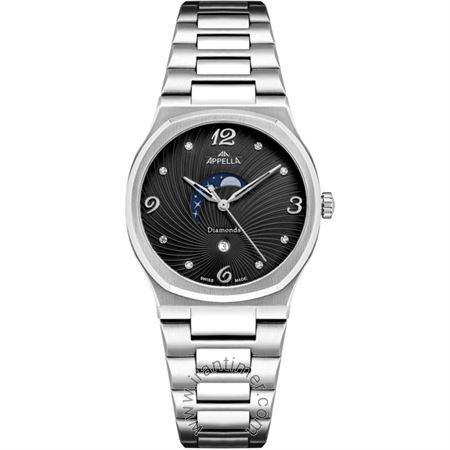 ساعت مچی زنانه کلاسیک تمام استیل، موتور Ronda 788