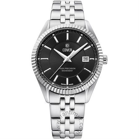 ساعت مچی مردانه کلاسیک تمام استیل، نمایش تاریخ