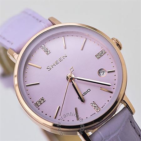 قیمت و خرید ساعت مچی زنانه کاسیو (CASIO) شین مدل SHE-4048PGL-6AUDR کلاسیک | اورجینال و اصلی
