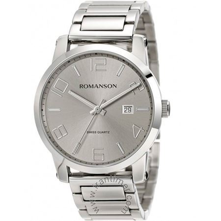 قیمت و خرید ساعت مچی مردانه رومانسون(ROMANSON) مدل TM0334CM1WAA2W-GRAY کلاسیک | اورجینال و اصلی