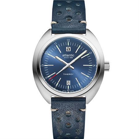 ساعت مچی مردانه کلاسیک بند چرم طبیعی، موتور Ronda R.515