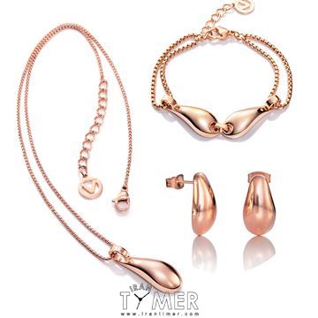 زیور آلات و جواهر ست گردنبند، دستبند و گوشواره تمام استیل