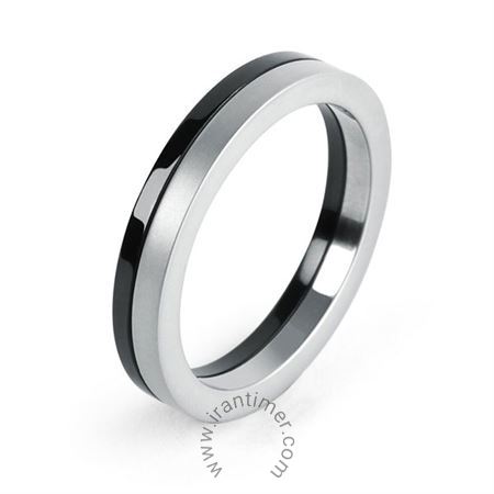 ساعت مچی انگشتر مردانه کلاسیک تمام استیل