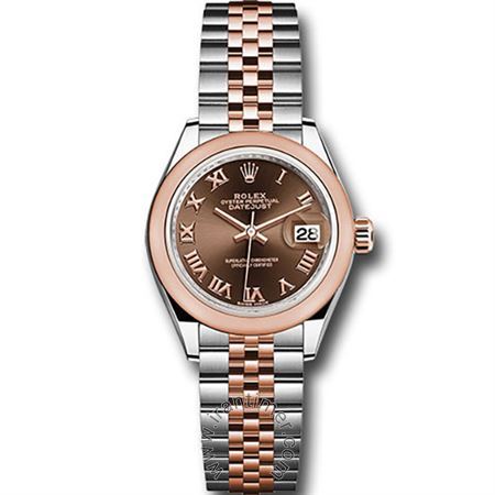 قیمت و خرید ساعت مچی زنانه رولکس(Rolex) مدل 279161 chorj Brown کلاسیک | اورجینال و اصلی