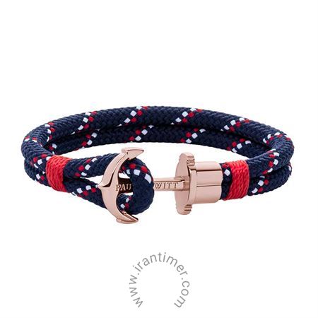 ساعت مچی دستبند مردانه اسپرت پارچه و استیل با روکش طلای 14 عیار، مناسب دور مچ 14 و 15 سانتی متر