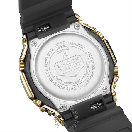 قیمت و خرید ساعت مچی مردانه کاسیو (CASIO) جی شاک مدل GM-2100G-1A9DR اسپرت | اورجینال و اصلی